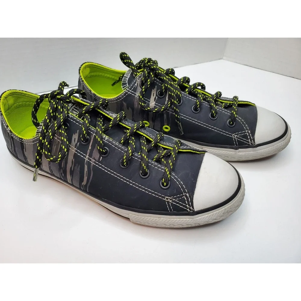 Converse‎ All Star Chuck Taylor Junior Size 6 Tiger Stripe Camo Nice Fast Ship